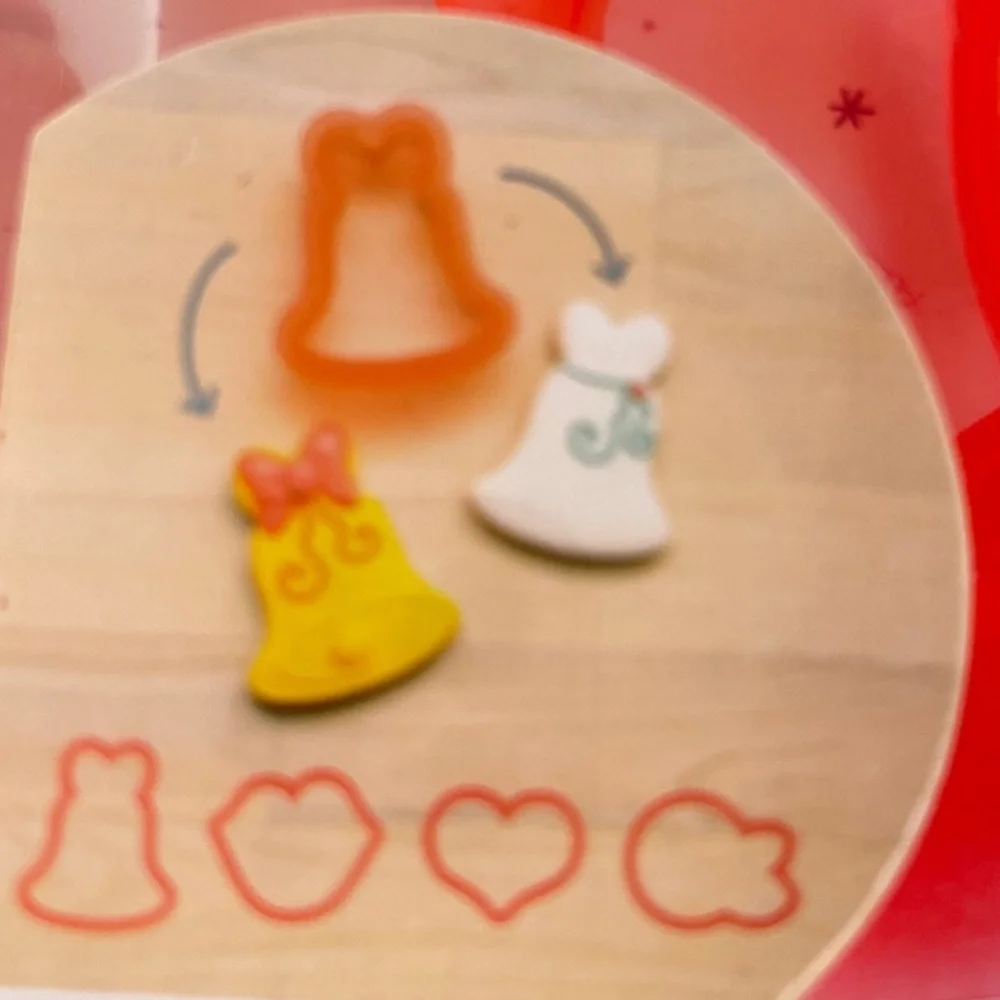 Sweet Sugarbelle Mini Shape Shifters Romance Cookie Cutter Wedding Bell Lips Red